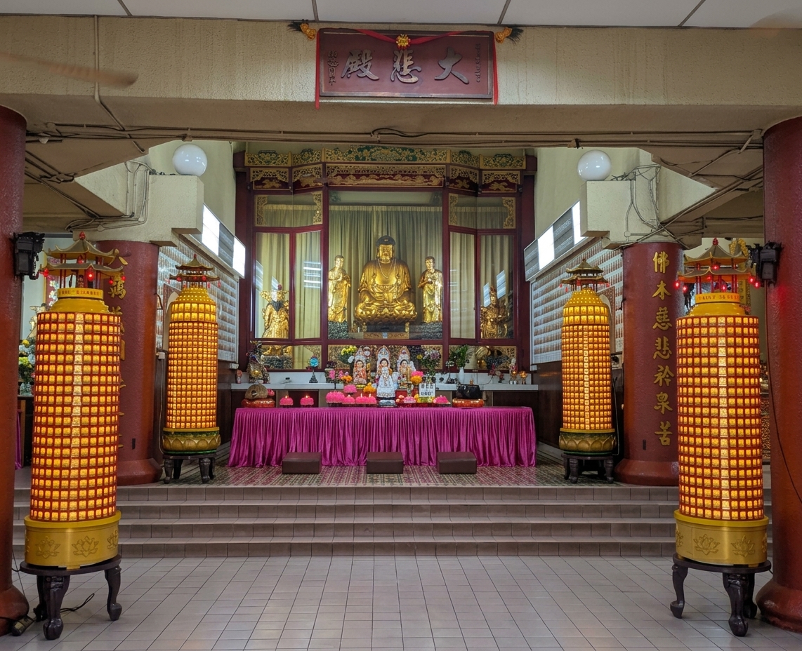 Station 2 Interior - Buddha Praying Area
